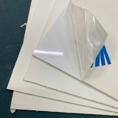 P-011 エンビ白　2ミリ　中古品の画像