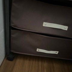 キャスター付き　収納引き出しの画像