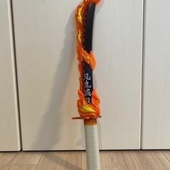 【無料】 BANDAI鬼滅の刃　DX日輪刀　煉獄モデル（光る・喋る）／6,000円相当の画像