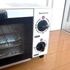 KOIZUMI コイズミ　オーブントースター　◼︎型番KOS-1012 ホワイトの画像