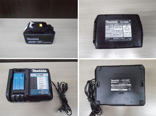 マキタ 充電式インパクトドライバ TD173DGXFY 18V/6.0Ah イエロー バッテリ×1 充電器×1 動作品 makita 