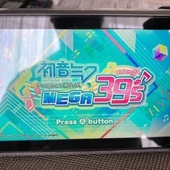【値下げ】switch人気ソフト　中古初音ミクプロジェクトディヴァ　メガミックス39sの画像