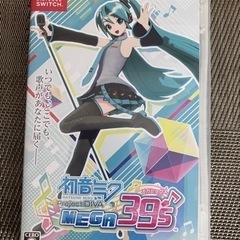 【値下げ】switch人気ソフト　中古初音ミクプロジェクトディヴ...