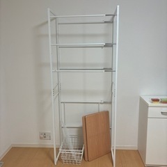 家具 洗濯機ラック　スチールラックの画像