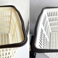 《早いもの勝ち》買い物カゴ エコバスケット マイバスケット 28L 使用わずか 美品ですの画像