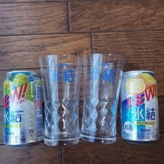 新しい氷結と、氷結特製グラス🍸️セットの画像