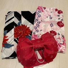 【美品】浴衣　レディース　3点セット