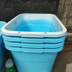 タライ　たらい　中古　36ｌ 5個セット めだか　メダカの画像