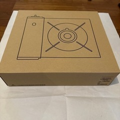 【新品】【未使用】カセットコンロ(ガスボンベ付)