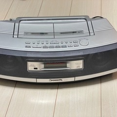 CDラジカセ　Panasonic リモコン付き