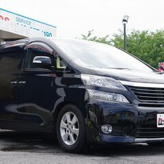【自社ローン】ヴェルファイア 3.5V 7人乗 4WD人気色の黒！