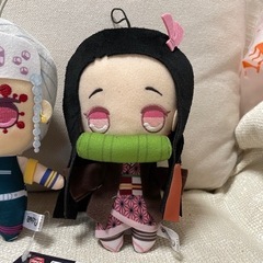 【非売品】鬼滅の刃 栗花落カナヲ・ 我妻善逸・竈門禰豆子ぬいぐるみ　マスコットの画像