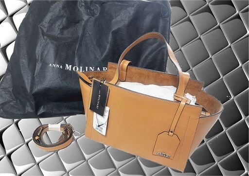 ★ANNA MOLINARI★カーフ Bag★新品/未使用品★保管品★
