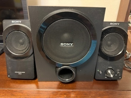 SONY アクティブスピーカーシステム SRS-D5 アンプ内蔵