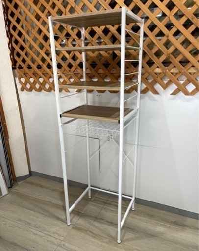 家具 収納ラック レンジ台　ヤマソロ 木板 中古品 リサイクルマート 安長店
