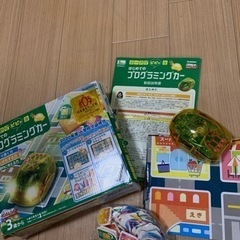 おもちゃ 知育　学研　ガッケン カードでピピッと　はじめてのプログラミングカーの画像