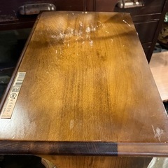 北海道　帯広　カリモク　電話台　スリッパラック　キャビネット　サイドボード　木製　マガジンラック　モノココ   モノココ帯広店の画像