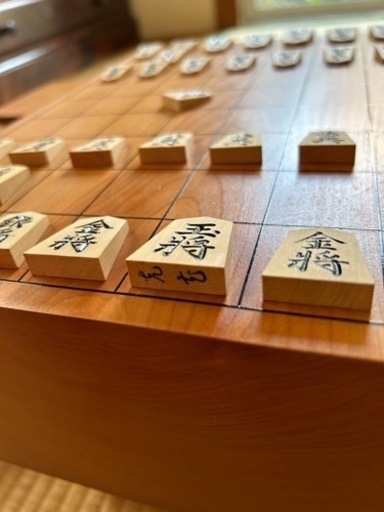 決まりました　将棋盤、駒、駒台セット　美品