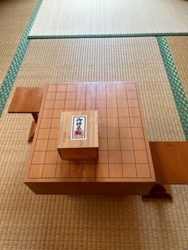 決まりました　将棋盤、駒、駒台セット　美品