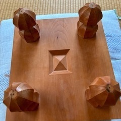 決まりました　将棋盤、駒、駒台セット　美品の画像