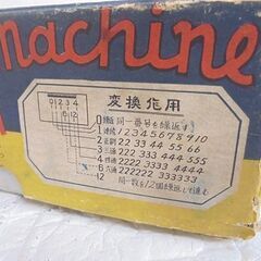 ジャンク 昭和レトロ TOHO トーホー番号器C型 6桁 ナンバリングスタンプ インテリア 札幌市 白石店の画像