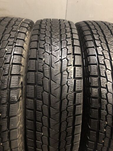 YOKOHAMA ice GUARD G075 175/80R15 15インチ スタッドレス 4本 19年製 バリ溝 テリオスキッド パジェロミニ等　(KTF018)