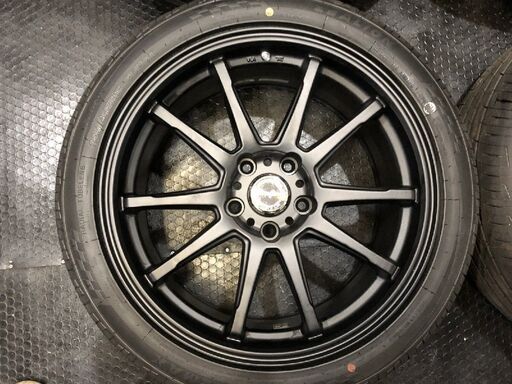新品 バランス調整済【ZMAX 225/45ZR18】夏タイヤ【EuroSport TYPE SS-01 18インチ 8J5HPCD1