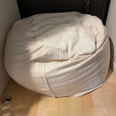 ビーズソファ差し上げます