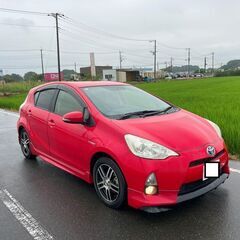 アクア★車検8年1月★ハイブリッド★ナビTVバックカメラ★アルミ...