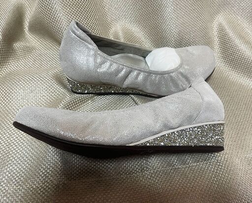★ありがとうございました(^^)★Shop original shoes★カーフ ラメ仕様★お洒落ミセス必須アイテム！★新品/未使用品