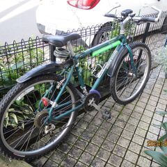 【値下げしました】２６インチ、マウンテンバイク、シマノ２１段変速機付き