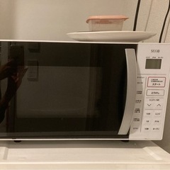 美品 電子レンジ serio ホワイト オーブンレンジ