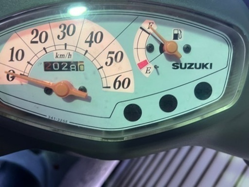 【売約済】実働 スズキ CA45A レッツ4  4スト原付 スクーター