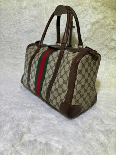 ⭐️オールドグッチ　シェリーライン　ハンドバッグ　GG スプリーム　PVC