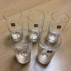 HOYA クリスタルグラス5客