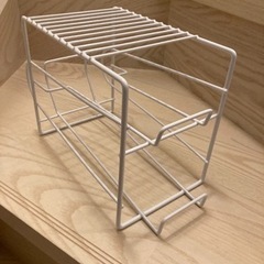 【上部棚付き】転がる缶ストッカー ＜8本収納可能＞  の画像