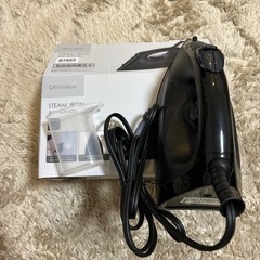 【受取者決まりました！】スチーム　アイロン　ニトリ　家電