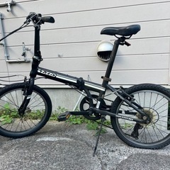 ※パンク zizzo 折り畳み自転車 