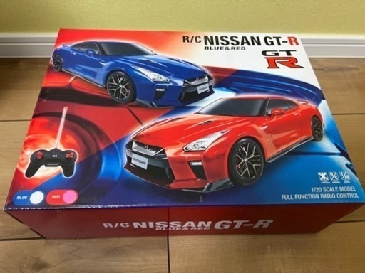 (終了)新品　非売品　ラジコン　日産　GTR 赤　レッド