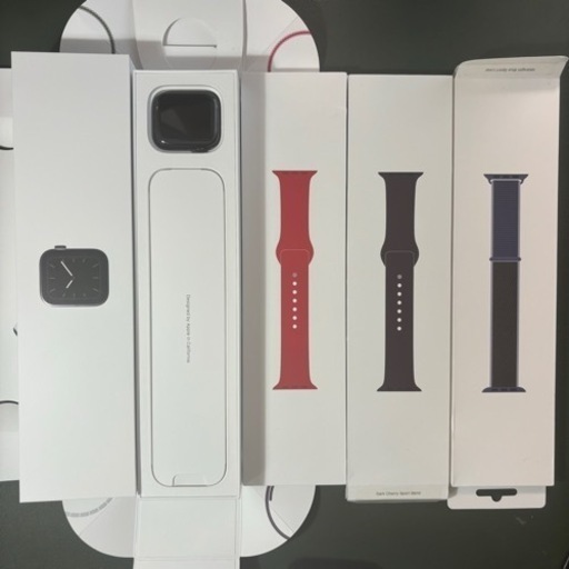 Apple Watch Series 5 44mm セルラー ブラックステンレス