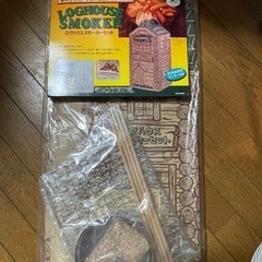 新品 未使用 ソロ用 焚き火台   おまけ  段ボールスモーカーセット の画像