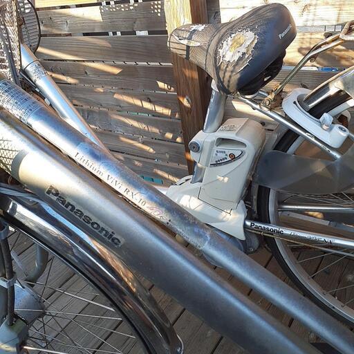 電動アシスト自転車 パナソニック ビビ　ジャンク２台まとめて