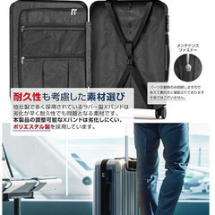 ノーブランド　３７L スーツケース　未使用品の画像