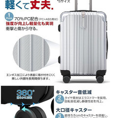 ノーブランド　３７L スーツケース　未使用品の画像