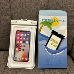 スマホ防水ケース　新品未使用の画像