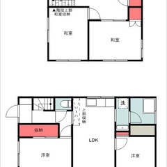 💜✨🏥レスキュー賃貸🏥✨『4LDK』茂原市七渡✨敷金礼金無料💰✨...