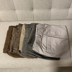 1本定価2千円程　GU アンクルパンツ メンズS 5本セット