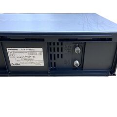 【REGASTOCK川崎店】【動作確認済み/訳アリ】Panasonic パナソニック NV-HV7G ビデオデッキ VHS 2001年製 リモコン再生ボタン不動の画像