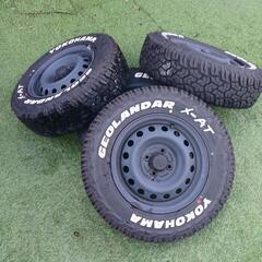 値下げ！バリ山　ヨコハマ　ジオランダー　X-AT　175/80R14の画像