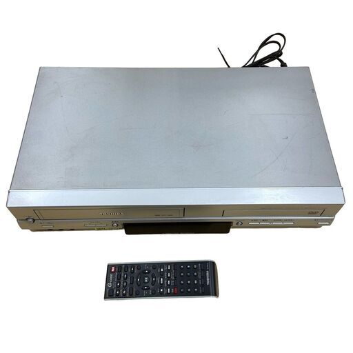 【REGASTOCK川崎店】TOSHIBA 東芝 VHS ビデオ 一体型 DVDプレーヤー SD-V700 2007年製②